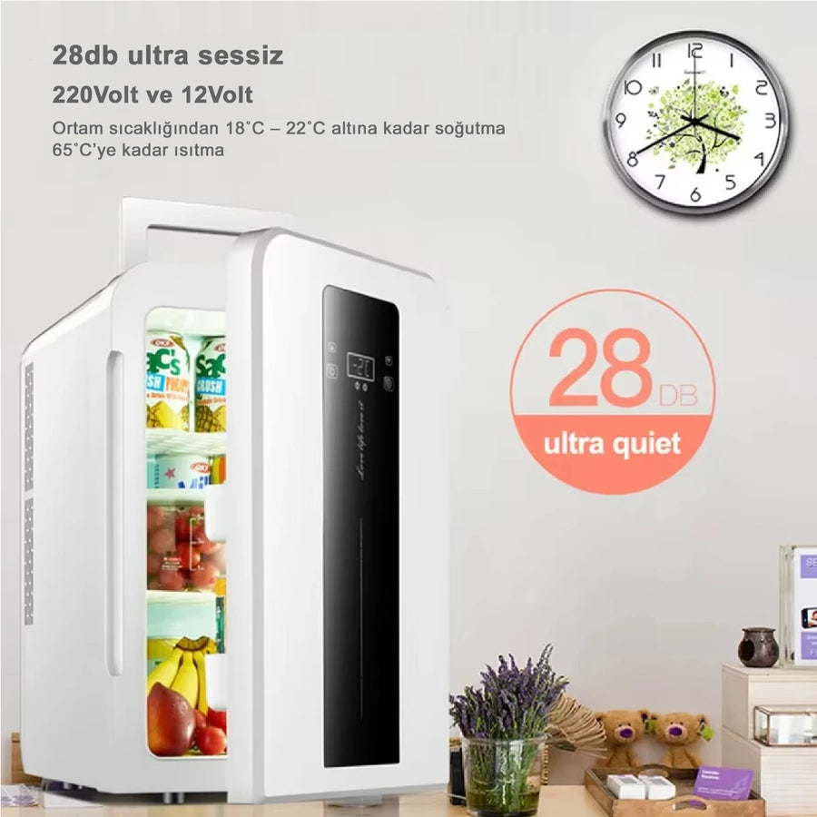 Mini Buzdolabı | 22L Soğutma & Isıtma – 12V / 220V