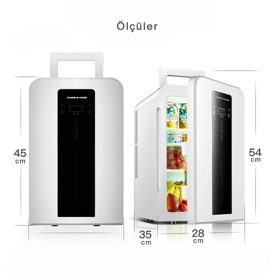 Mini Buzdolabı | 22L Soğutma & Isıtma – 12V / 220V