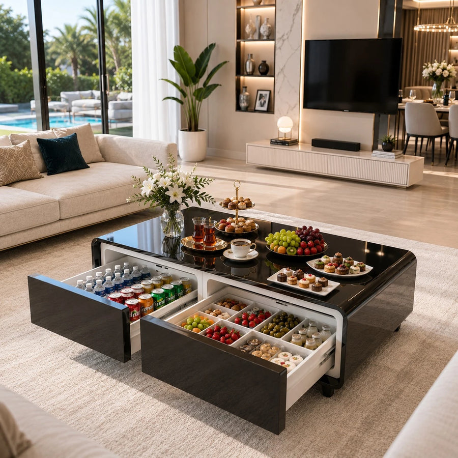 Sehpa & Buzdolabı | Coffee Table (EST-Siyah)