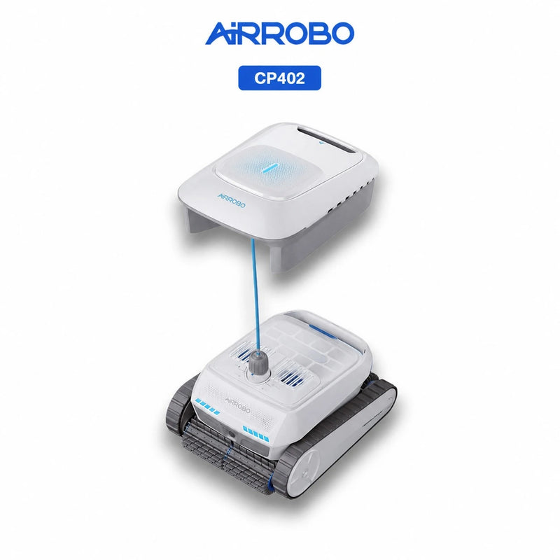 CP402 Kablosuz Akülü Havuz Temizleme Robotu (4 Alan-Zemin, Duvar, Su Hattı, Su Yüzeyi)