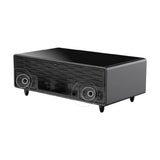 SCT-135 EYD Akıllı Sehpa Buzdolabı | Bluetooth Ses · Kablosuz Şarj · RGB – Siyah