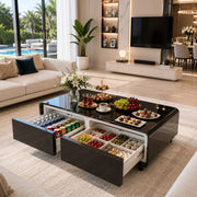 Sehpa & Buzdolabı | Coffee Table (EST-Siyah)
