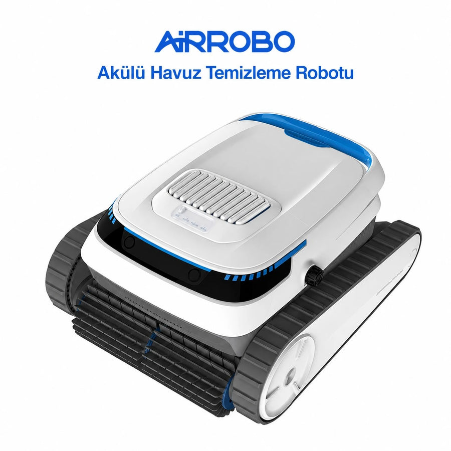 TBPC20 Kablosuz Akülü Havuz Temizleme Robotu (Zemin, Duvar, Su Hattı)