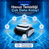 TBPC20 Kablosuz Akülü Havuz Temizleme Robotu (Zemin, Duvar, Su Hattı)